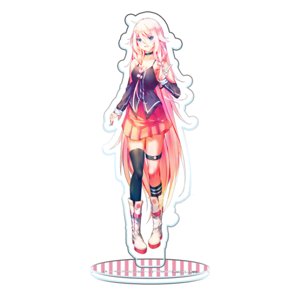 Acrylic stand front