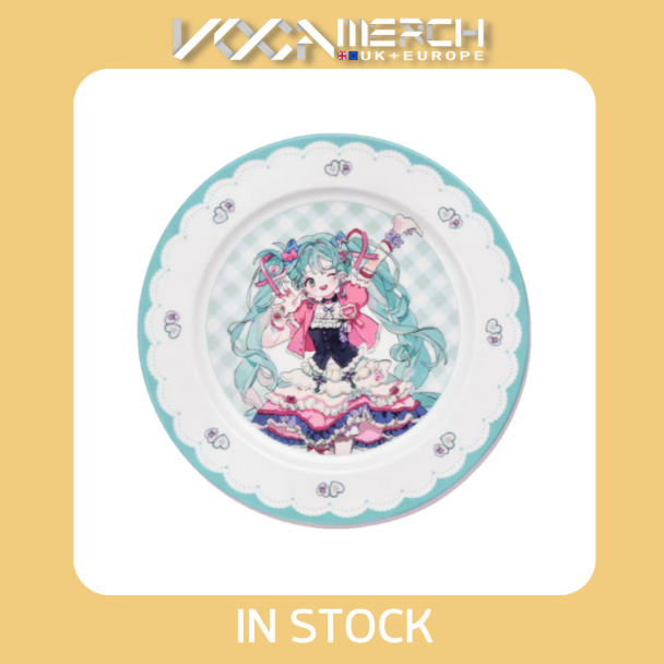Bemoe Goods Ultra Sweet Shoujo Series Dessert Plate Miku 