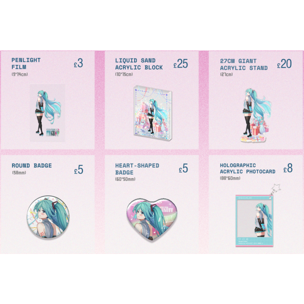 [Post Sales] Mikuday exclusive goods