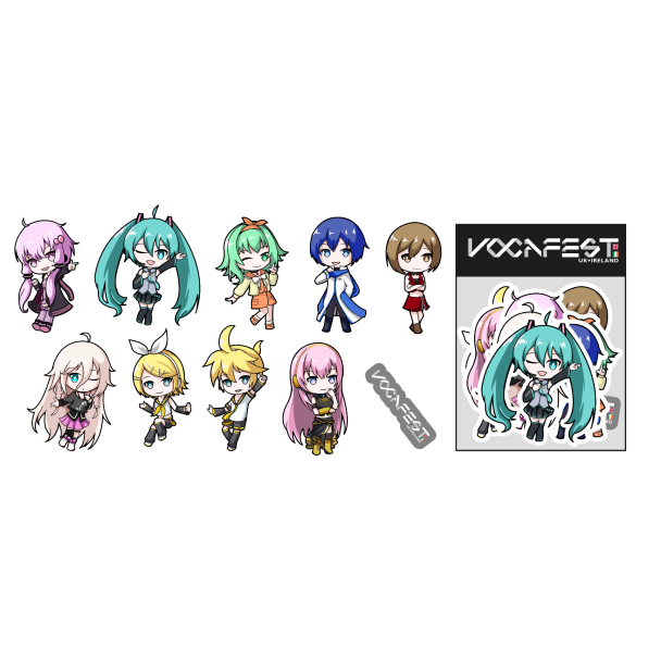 Vocafest Sticker Set