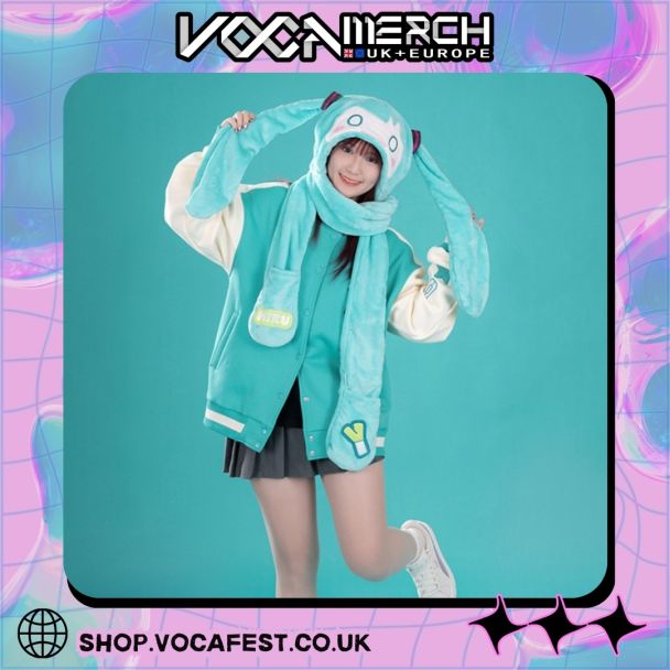Miku 'Winter Collection' Hat/Scarf Combo