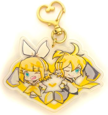 Rin/Len Keychain