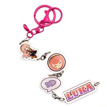 Luka Charm Keychain