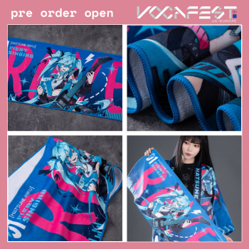 [Pre-Order] Moeyu Goods gym towel Rave ver