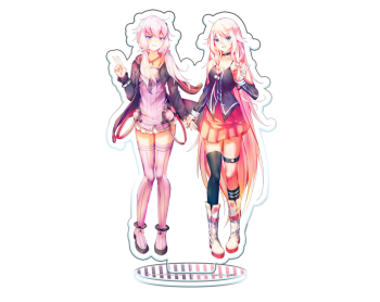 Acrylic stand front