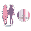 Acrylic stand back and base
