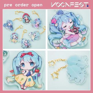 Moeyu Goods Fairy Tale Acrylic Keychain Gacha