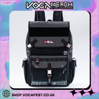 Miku 'Neon Techno' Large Multi-functional Backpack