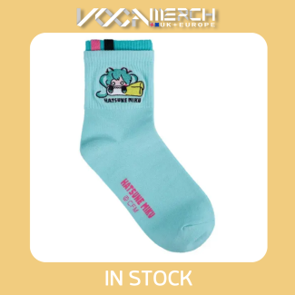 Moeyu 'Miku Bite Series' Socks (Blue)