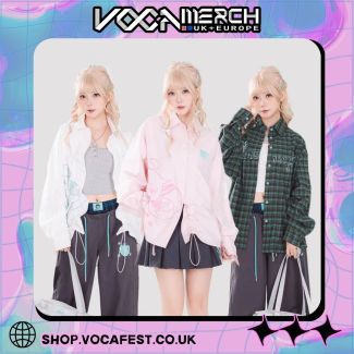 Miku 'Y2K Series' Apple Button-up Shirts