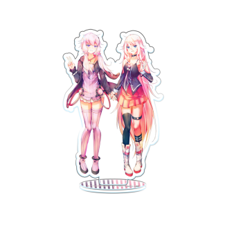 Acrylic stand front